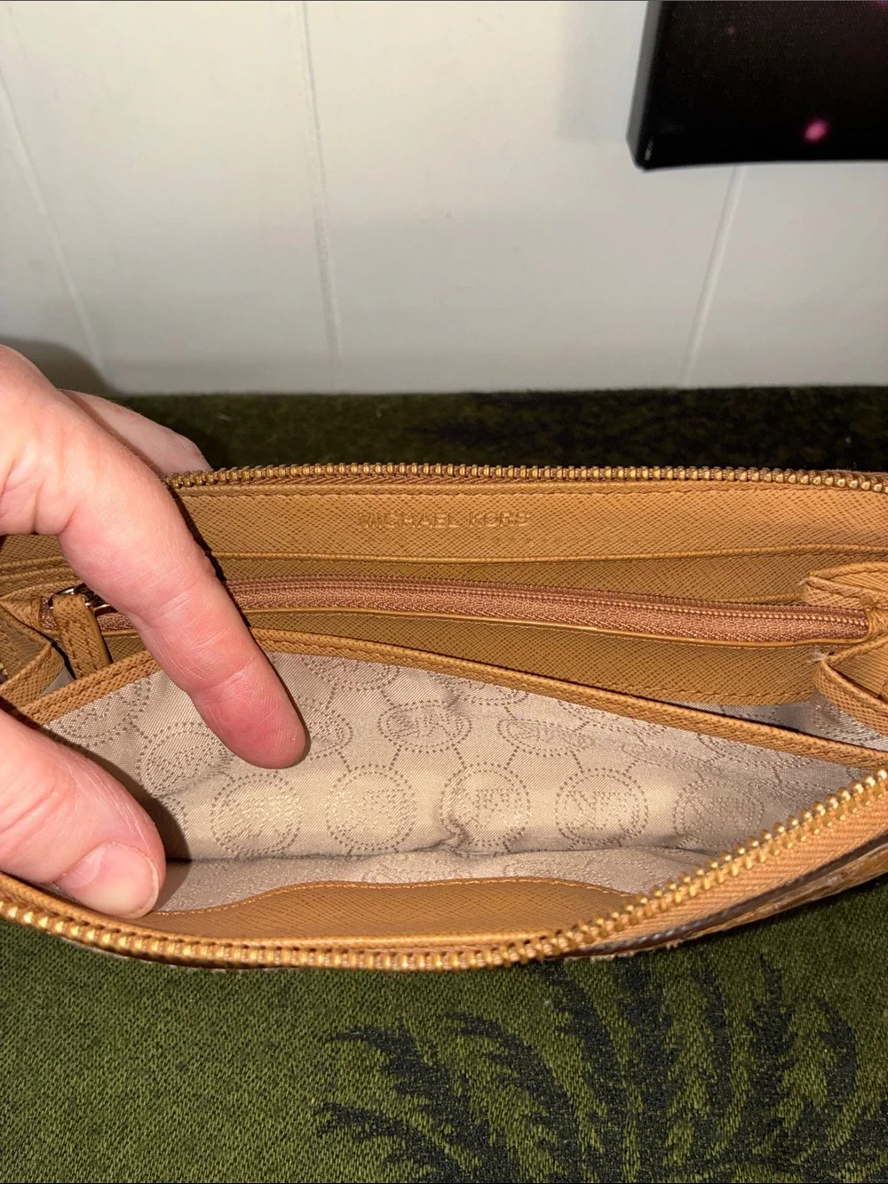 Michael Kors Snake-Embossed Wallet